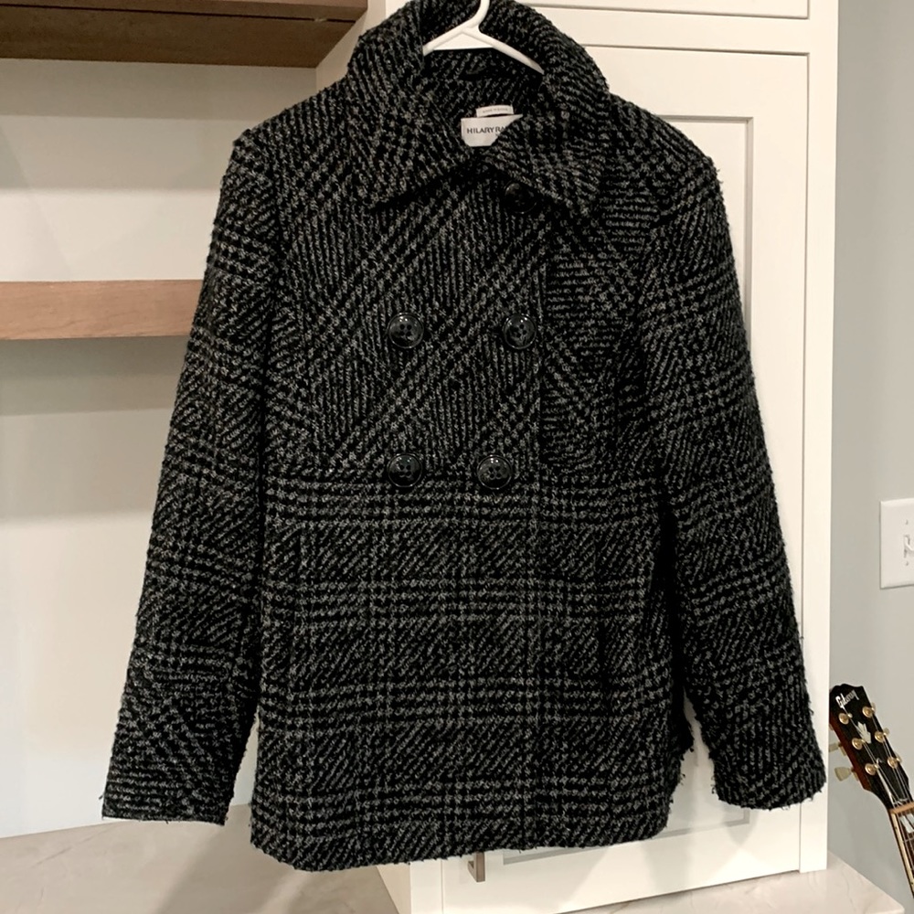 Hilary Radley Womens Pea Coat